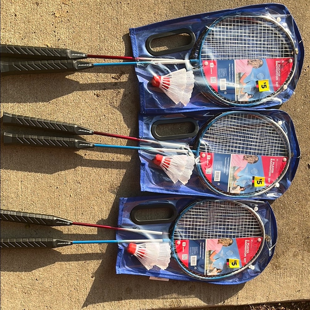 Blue and Black Toy Racket Set for Endless Play